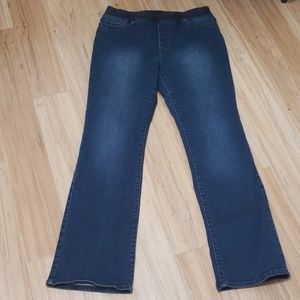Women's Boston proper boot cut jegging style jeans